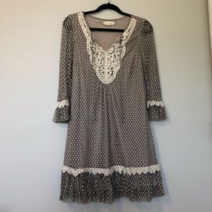 Large Sleeve Boutique Dress